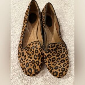 Clark’s Leopard Flats women’s size 9